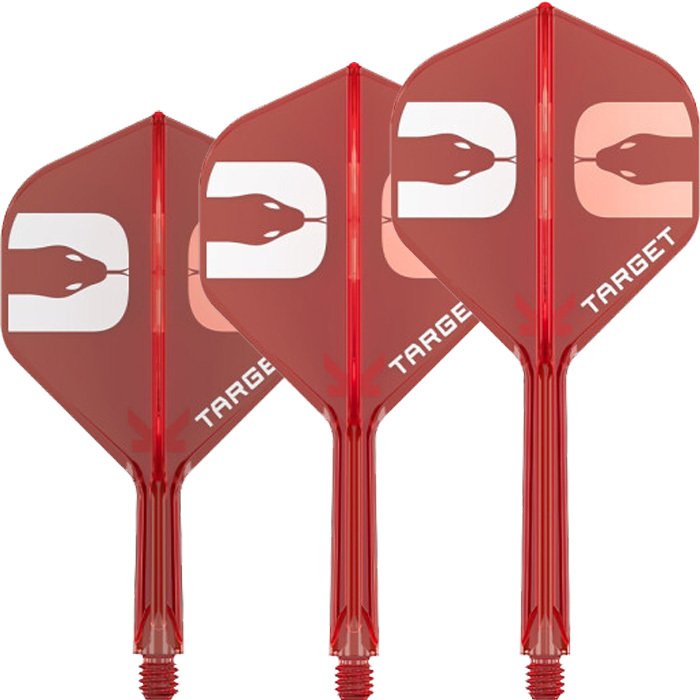 Target - K-Flex - Nathan Aspinall - Rot - No2 - Darts Flights/Schaft - Direct Darts - 2