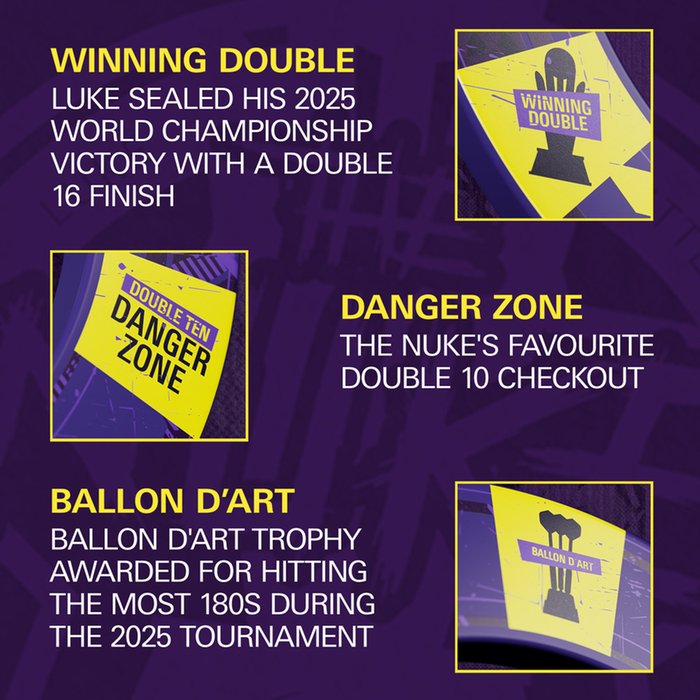 Target - Luke Littler World Champion - Surround Und Dartboard Set - Direct Darts - 4