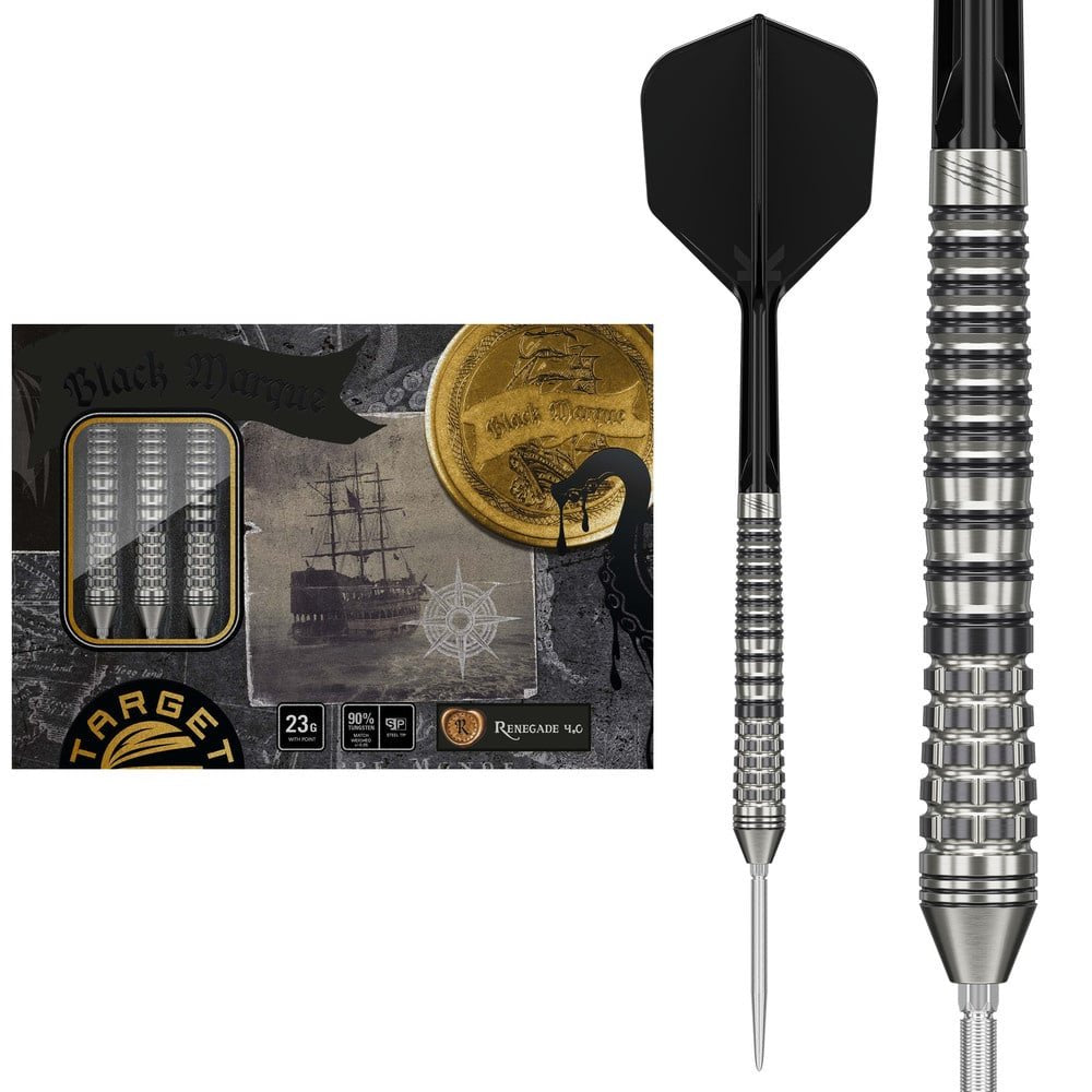 Target Japan - Black Marque Renegade 4.0 - Steeldarts - Direct Darts - 1