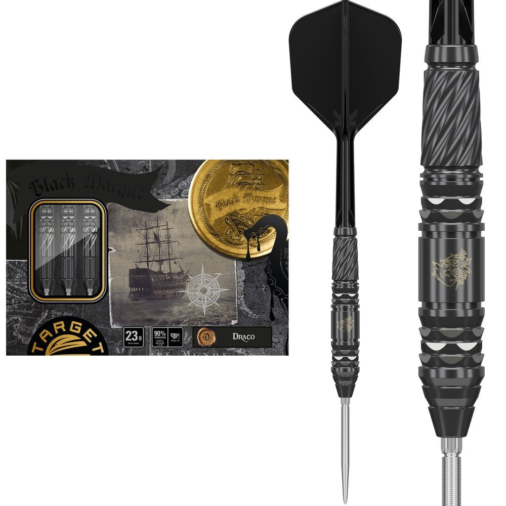 Target Japan - Black Marque Lite Dragon Gen 2 - 90% - Steeldarts - Direct Darts - 1