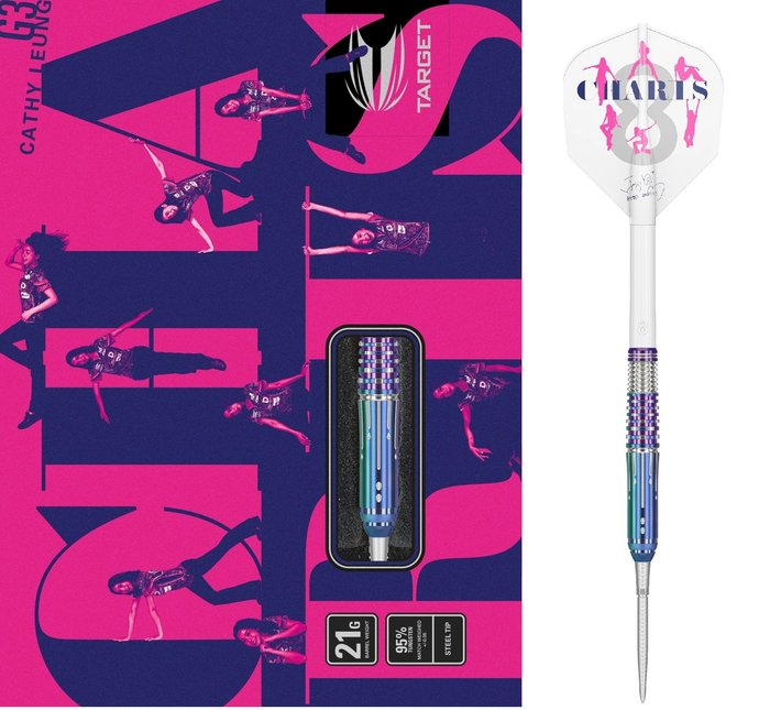 Target Japan - Cathy Leung Charis Gen 3 - 95% - Steeldarts - Direct Darts - 2
