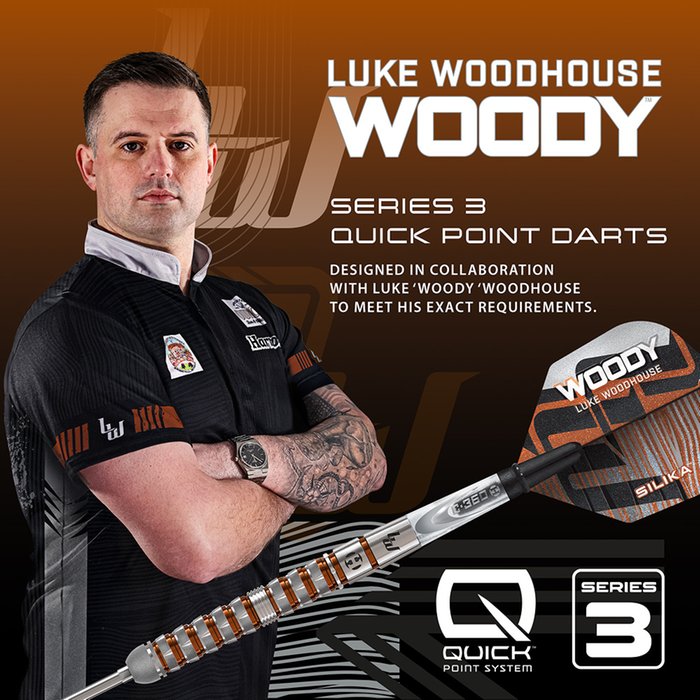 Harrows - Luke Woodhouse Series 3 90% - Steeldarts - Direct Darts - 5