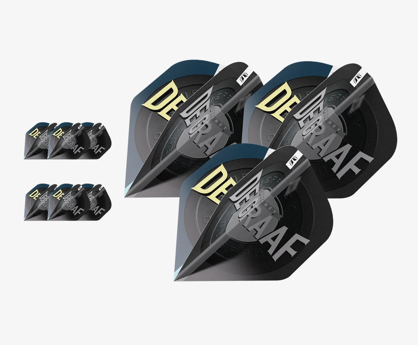 Target - Jeffrey De Graaf G1 Pro Ultra - (9 Stück) - No2 - 100 Micron - Dart Flights - Direct Darts - 1