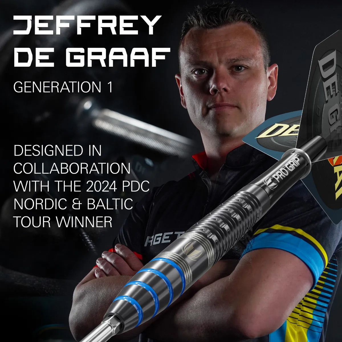 Target - Jeffrey De Graaf - Steeldarts - Direct Darts - 2
