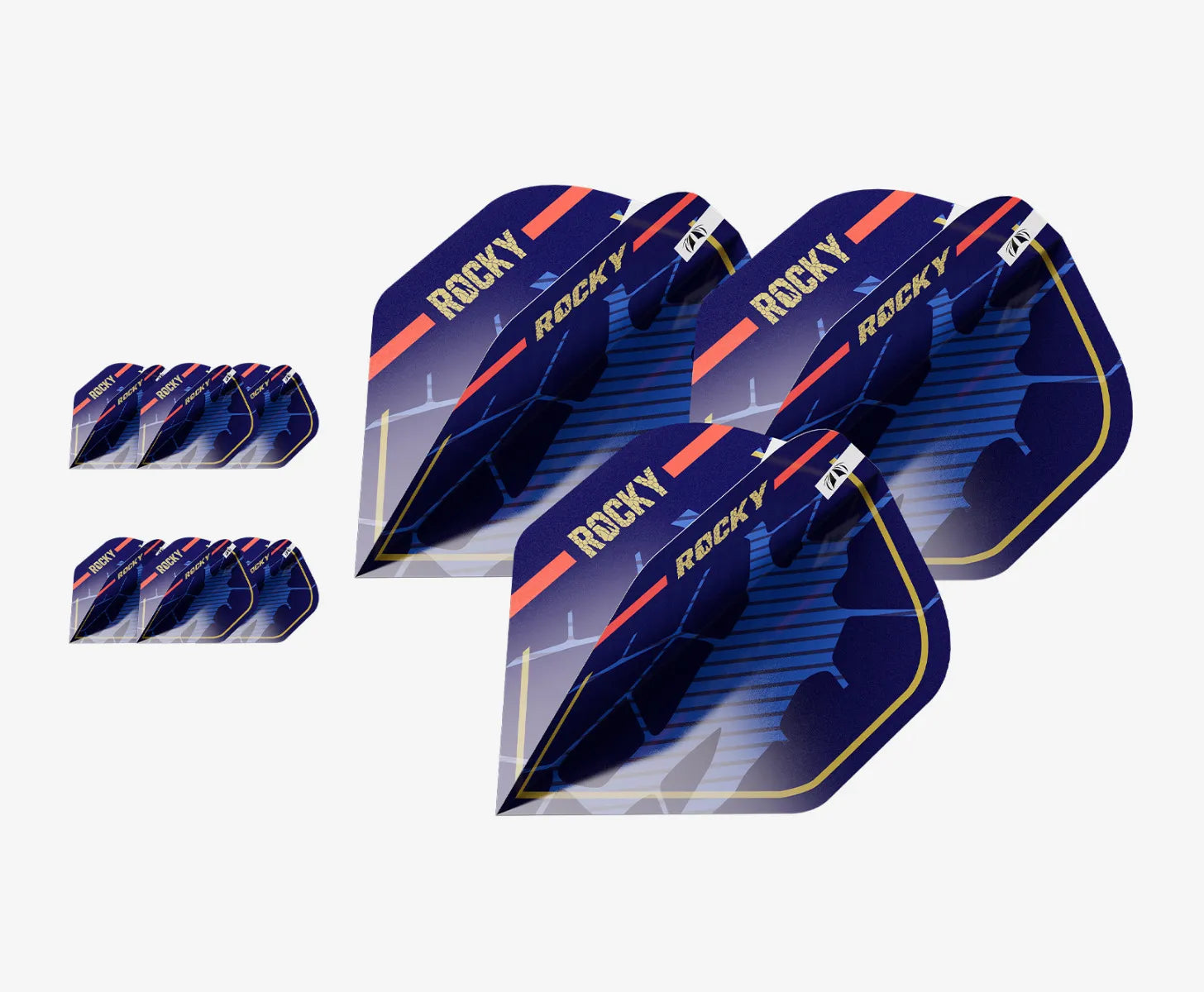Target - Josh Rock G1 Pro Ultra - No6 (9 Stück) - 100 Micron - Dart Flights - Direct Darts - 1