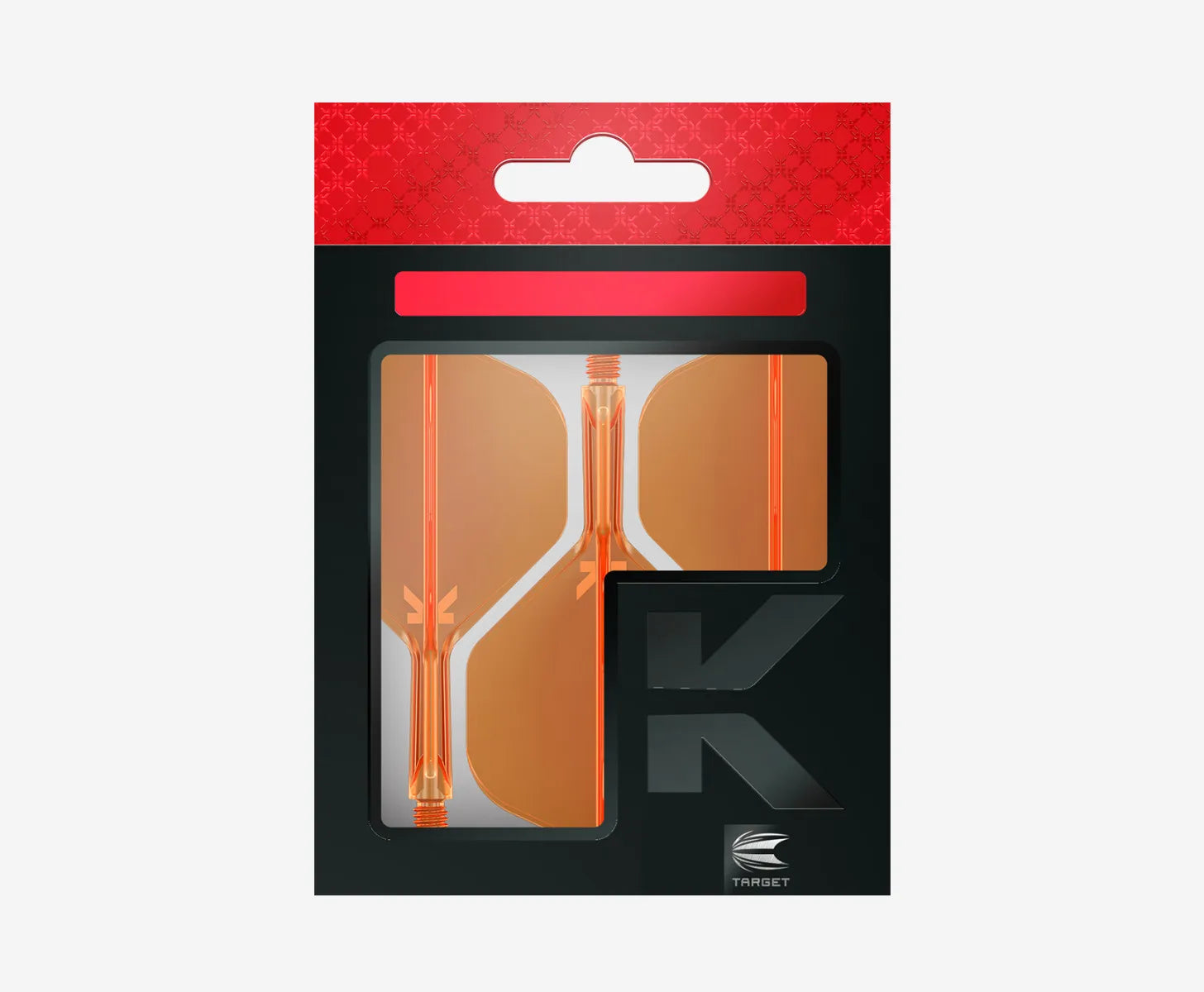 Target - K-Flex - No2 - Neon Orange - Flight System - Direct Darts - 4