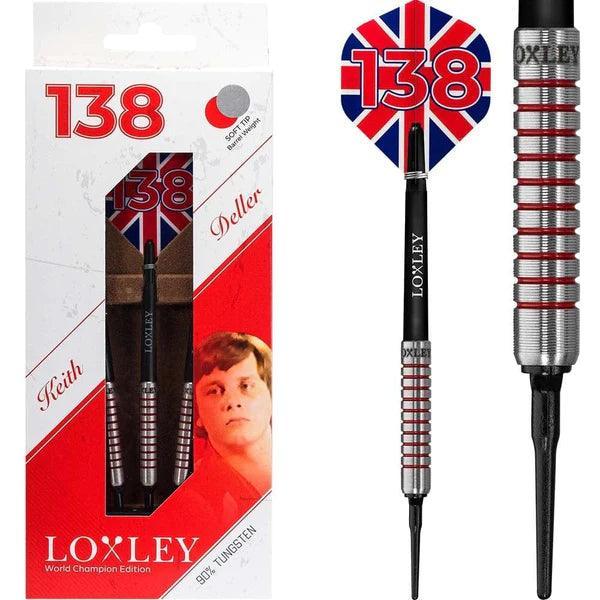 Loxley - Keith Deller - 138 Range 90% - Softdarts - Direct Darts - 1