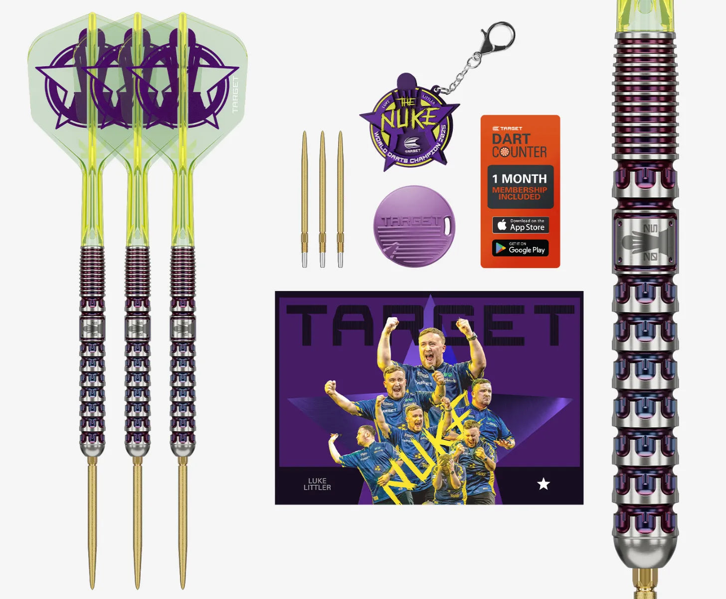 Target - Luke Littler World Champion 2025 Edition - Steeldarts - Direct Darts - 1