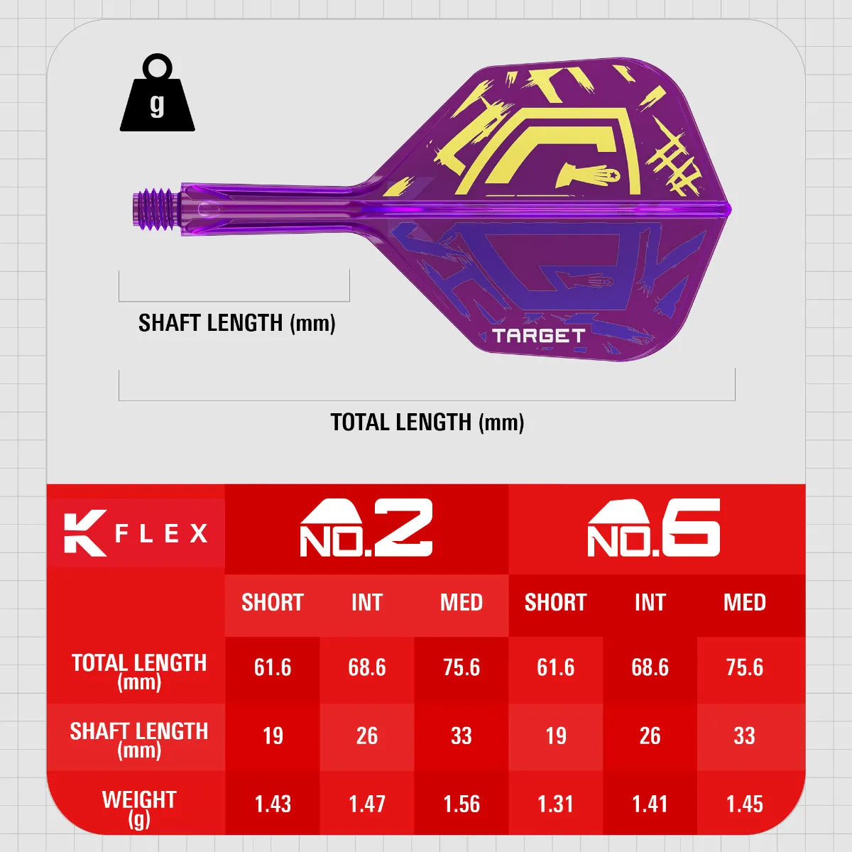 Target - K-Flex Luke Littler World Champion Edition - No2 - Flight System - Direct Darts - 4