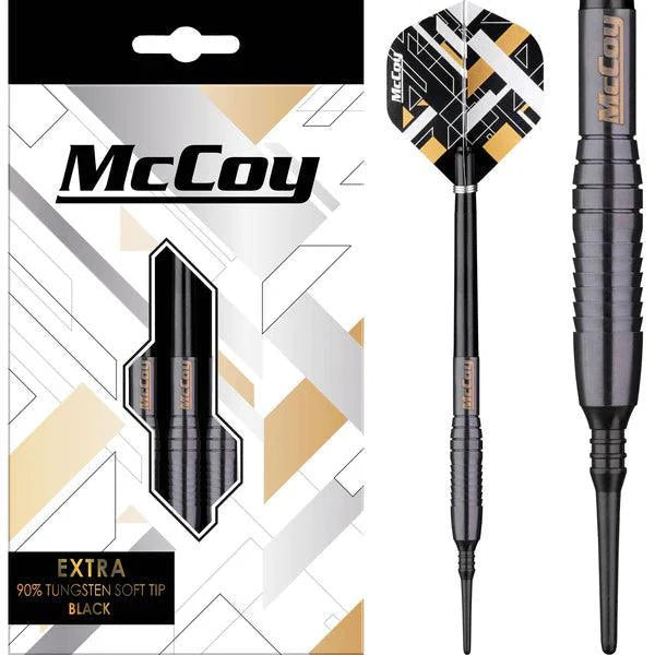 Mccoy - Extra - 90% - Schwarz - Softdarts - Direct Darts - 1