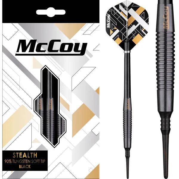 Mccoy - Stealth - 90% - Schwarz - Softdarts - Direct Darts - 1