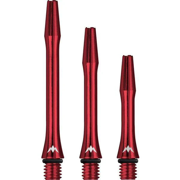 Mission - Alicross - Aluminium - Rot - Dart Shafts  - Direct Darts - 1
