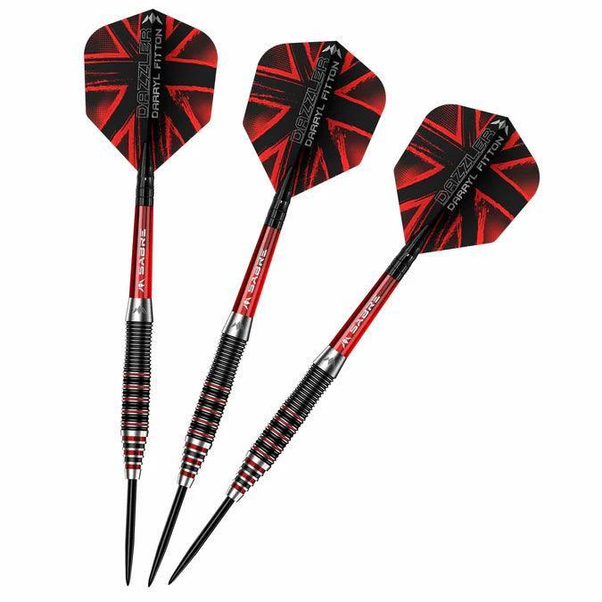 Mission - Darryl Fitton - Electro Schwarz & Rot - 95% - The Dazzler - Steeldarts - Direct Darts - 2