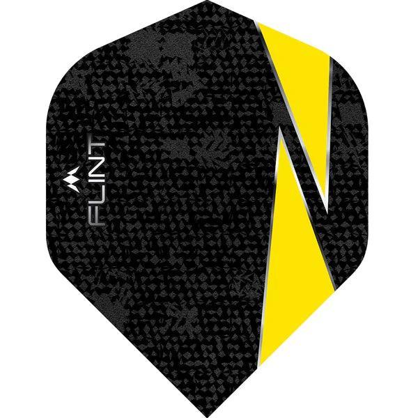 Mission - Flint - Gelb - No2 - 100 Micron - Dart Flights - Direct Darts - 1