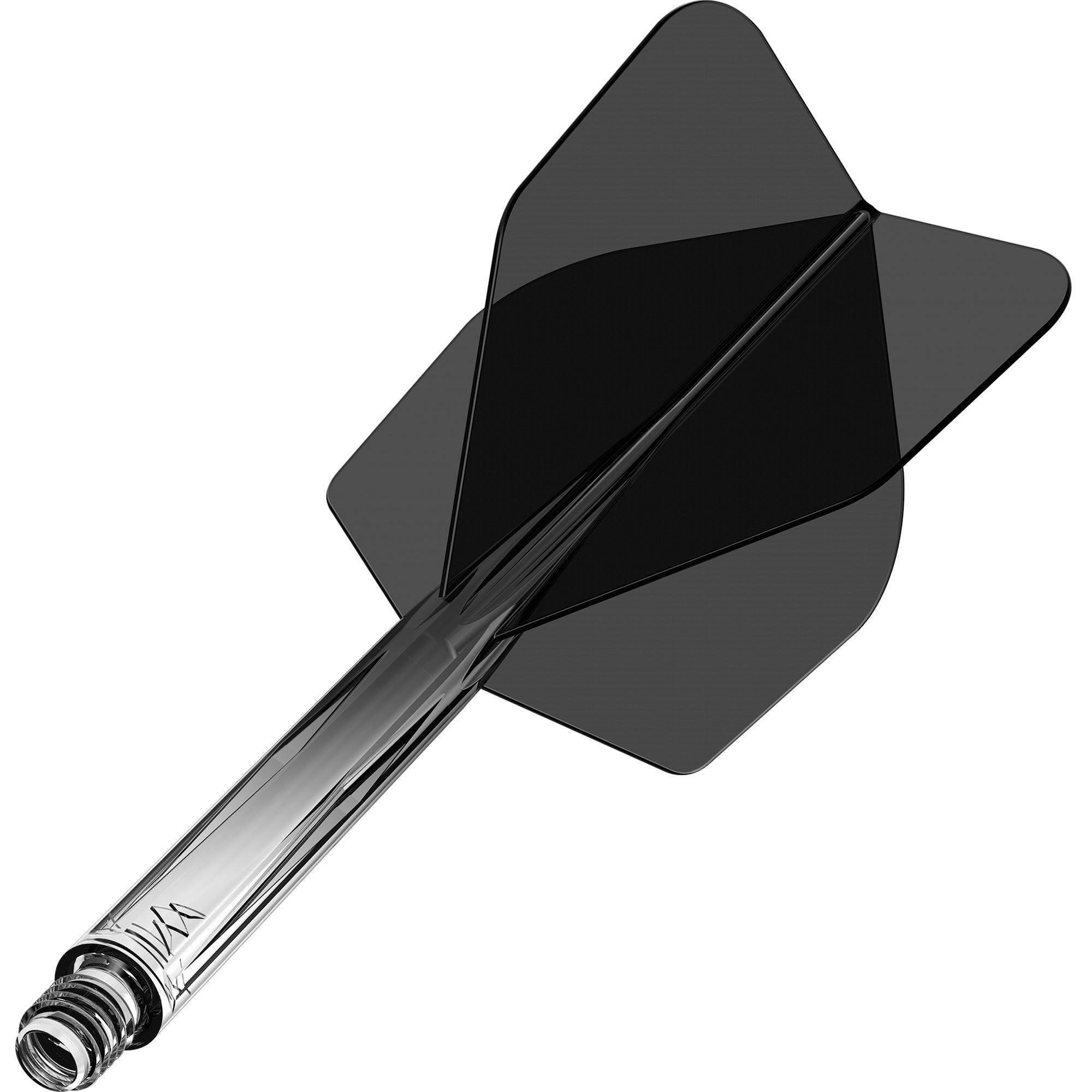 Mission - Force 90 Transparent Schwarz - No6- Flight System - Direct Darts - 1