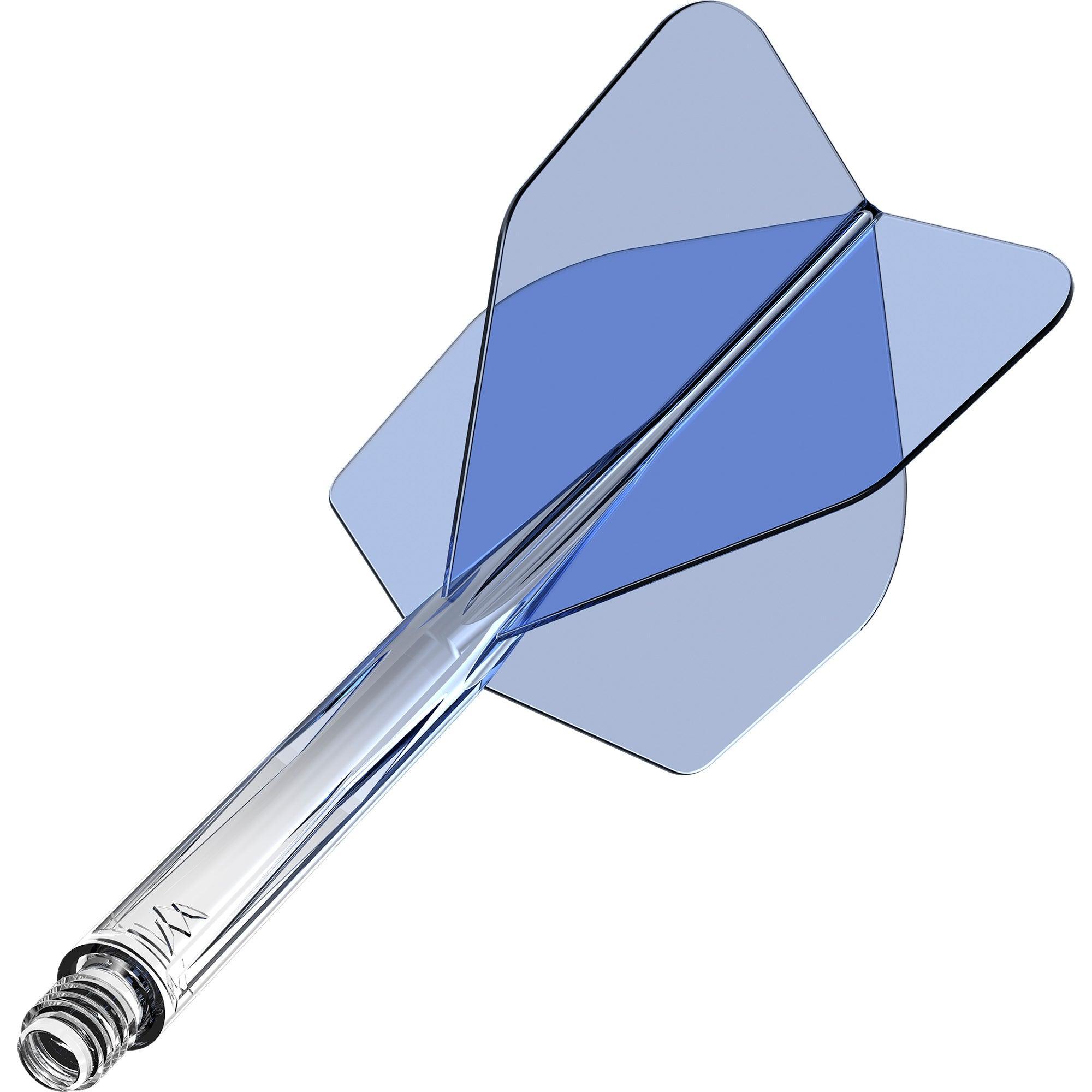 Mission - Force 90 Transparent Blau - No6 - Flight System - Direct Darts - 1