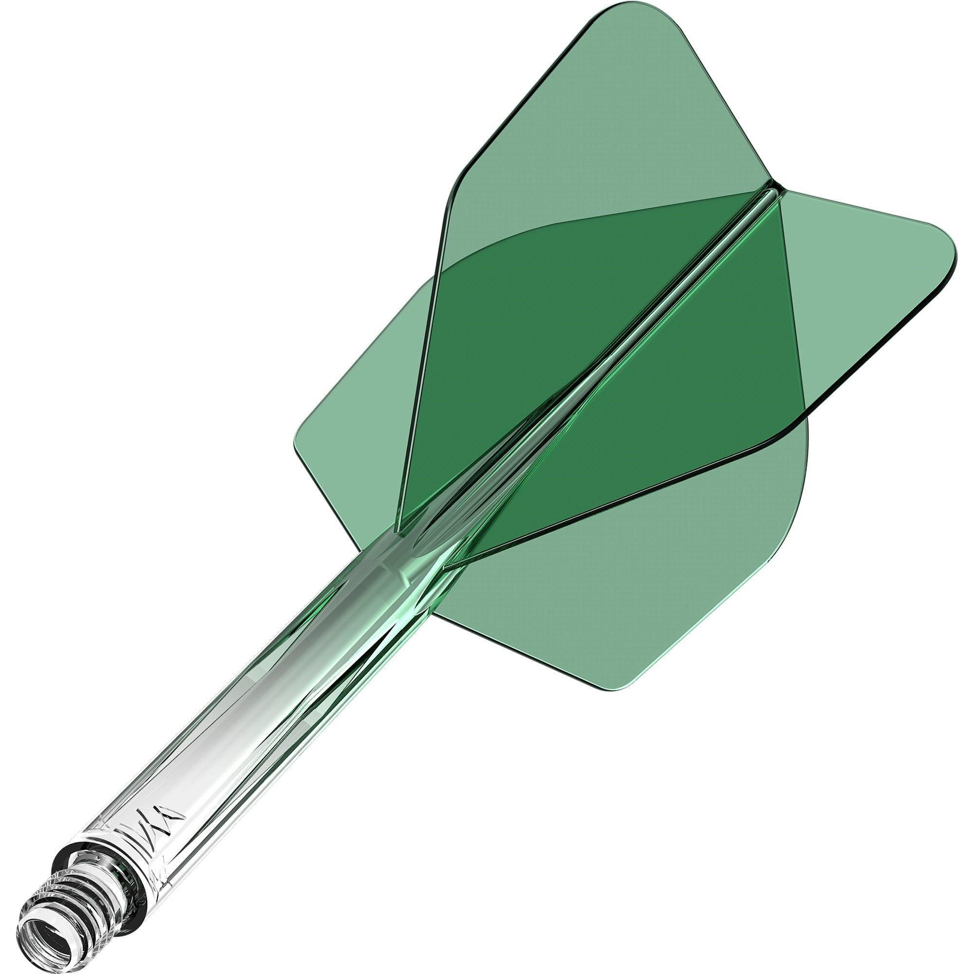 Mission - Force 90 Transparent Grün - No6 - Flight System - Direct Darts - 1