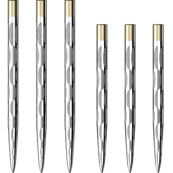 Mission - Laser Plus - Solid Arc - Silber - Steeldarts Spitzen - Direct Darts - 1