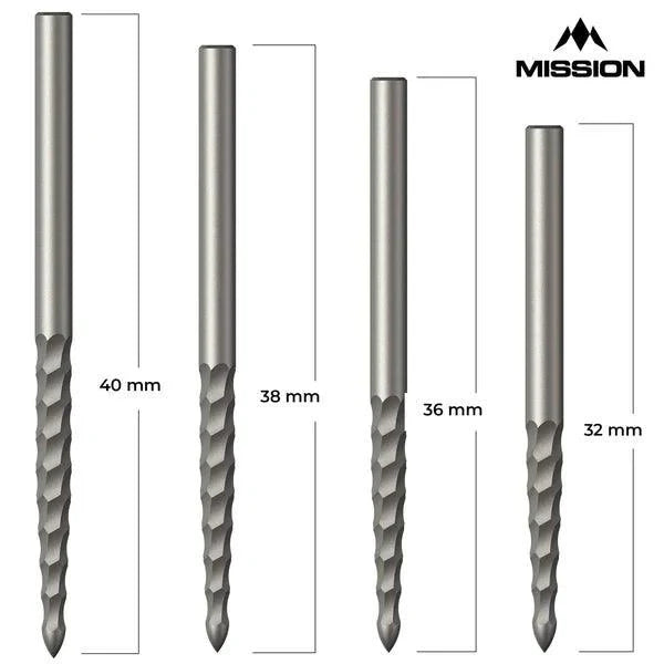Mission - Lunar Fs - Silber - Spitzen - Direct Darts - 2