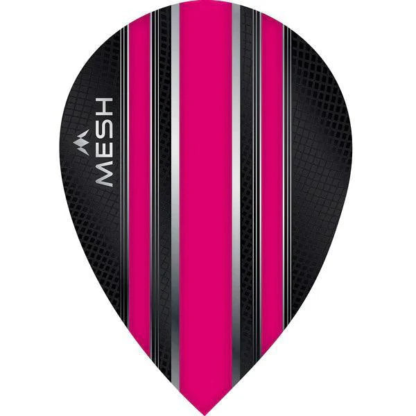 Mission - Mesh Pear Rosa - 100 Micron - Dart Flights - Direct Darts - 1