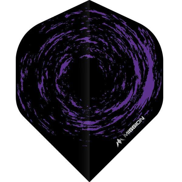 Mission - Nova No2 Lila - 100 Micron - Dart Flights - Direct Darts - 1