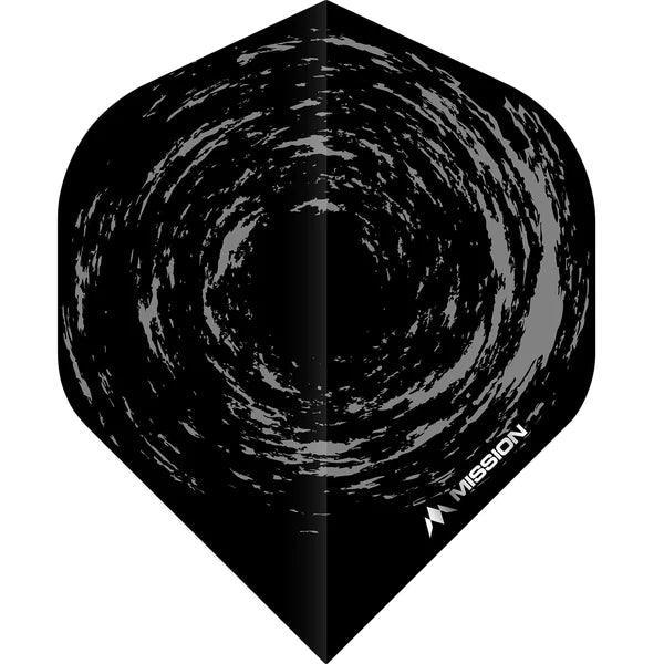 Mission - Nova No2 Grau - 100 Micron - Dart Flights - Direct Darts - 1