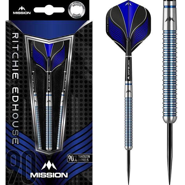 Mission - Ritchie Edhouse Blau 90% - Steeldarts - Direct Darts - 1