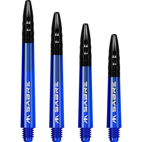 Mission - Sabre - Polycarbonat - Blau - Schwarz Top - Dart Shafts  - Direct Darts - 1
