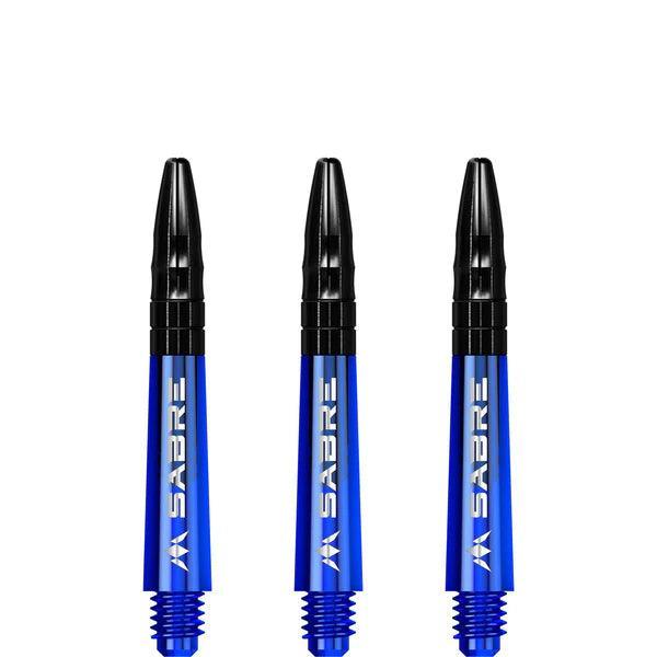 Mission - Sabre - Polycarbonat - Blau - Schwarz Top - Dart Shafts  - Direct Darts - 2