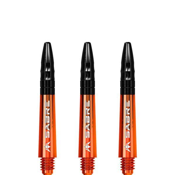 Mission - Sabre - Polycarbonat - Orange - Schwarz Top - Dart Shafts  - Direct Darts - 2