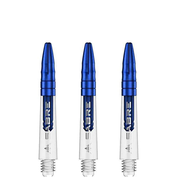 Mission - Sabre - Polycarbonat - Klar - Blau Top - Dart Shafts  - Direct Darts - 2
