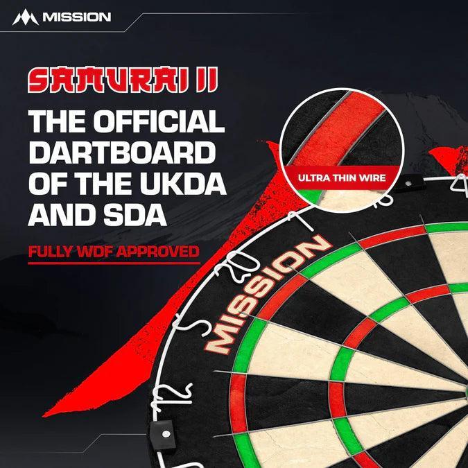 Mission - Samurai Ii - Ultra Vékony Drótozás - Dartscheiben - Direct Darts - 2
