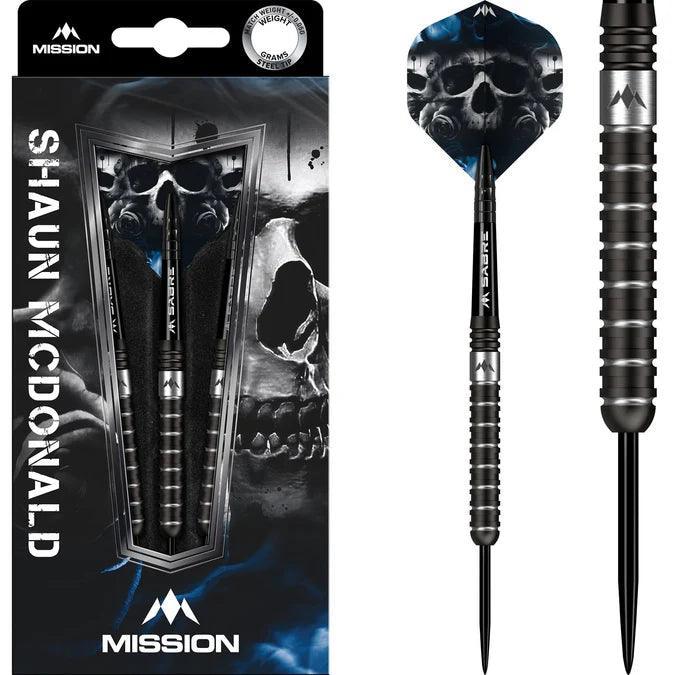 Mission - Shaun Mcdonald Schwarz Pvd - 95% - Steeldarts - Direct Darts - 3
