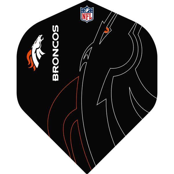 Nfl - Denver Broncos - 100 Micron - Dart Flights - Direct Darts - 1