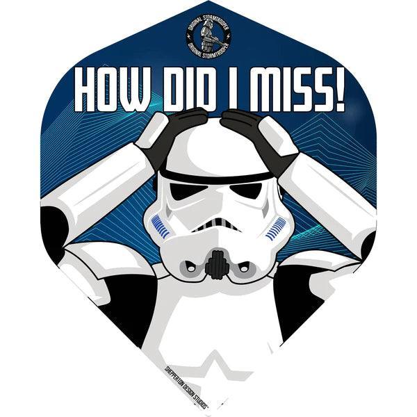 Original Stormtrooper - How Did I Miss - No2 - 100 Micron - Dart Flights - Direct Darts - 1