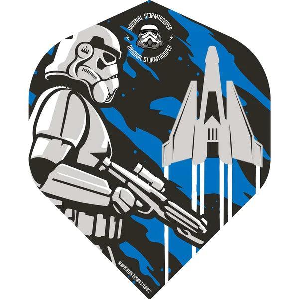Original Stormtrooper - Stormtrooper & Space Craft - No2 - 100 Micron - Dart Flights - Direct Darts - 1