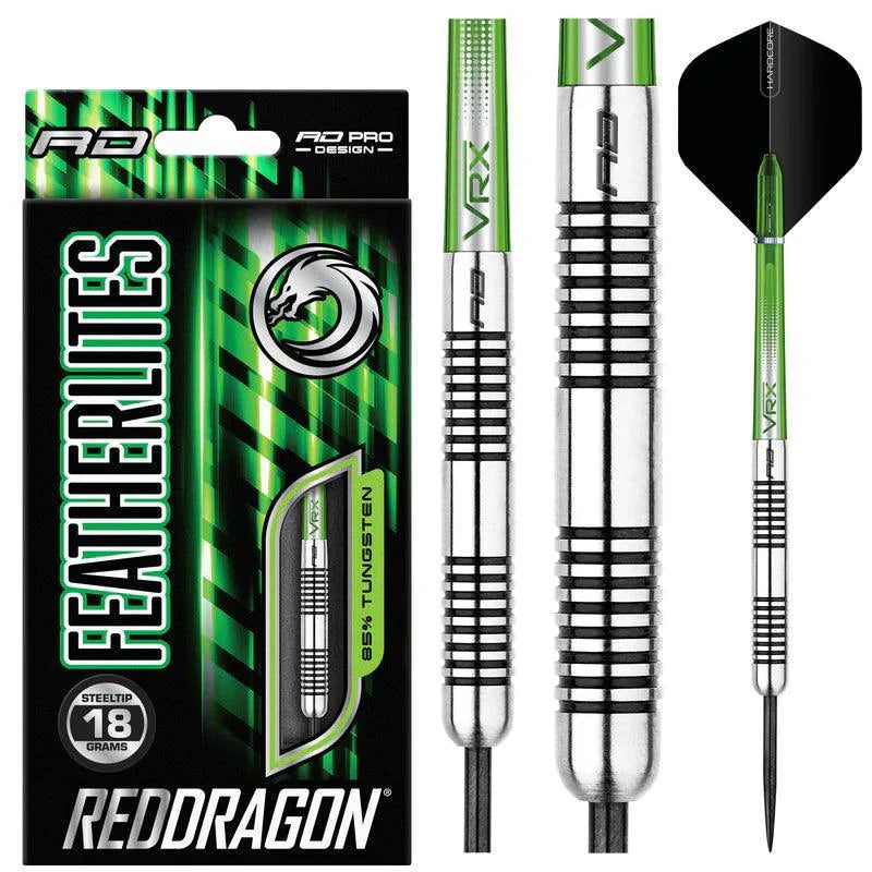 Red Dragon - Featherlite V7 - 85% - Steeldarts - Direct Darts - 2