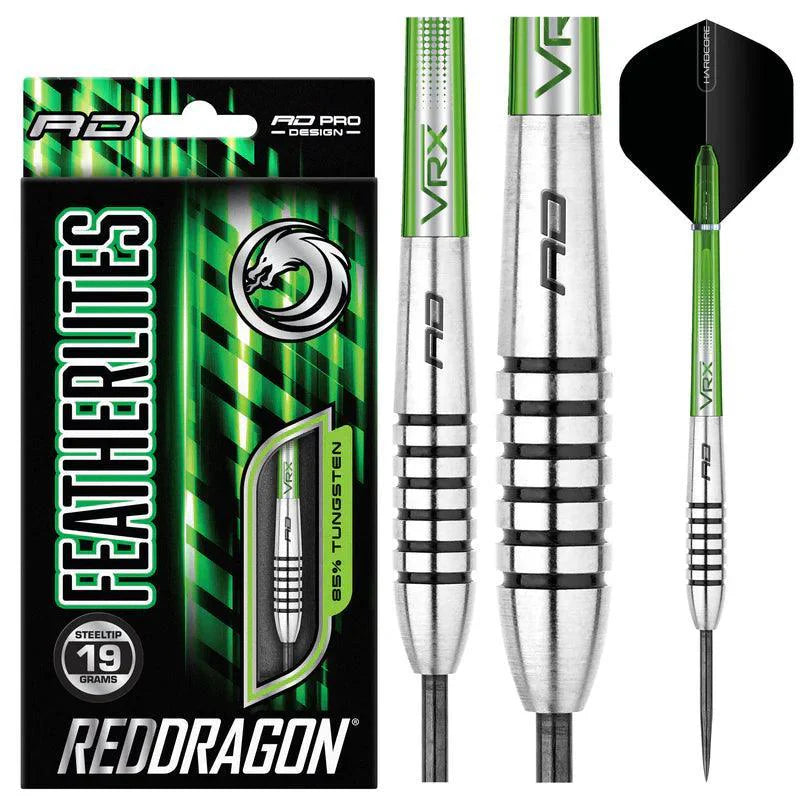 Red Dragon - Featherlite V9 - 85% - Steeldarts - Direct Darts - 2
