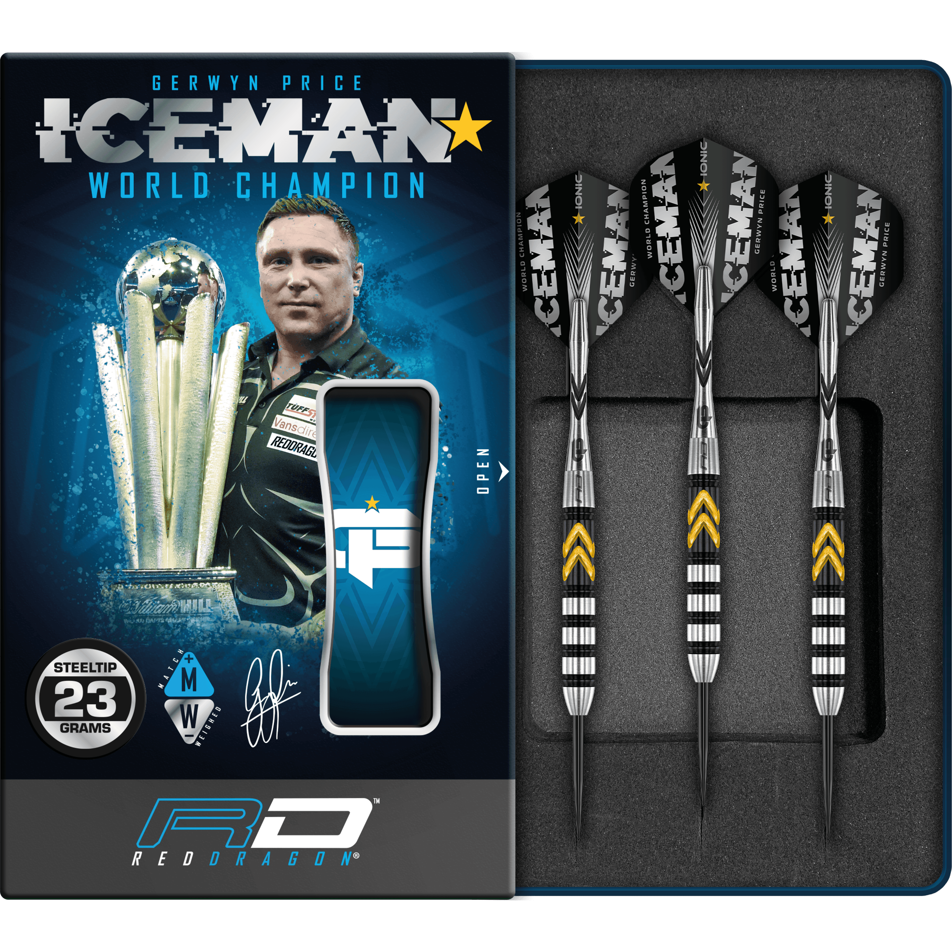 Red Dragon - Gerwyn Price Thunder Se 90% - Steeldarts - Direct Darts - 4