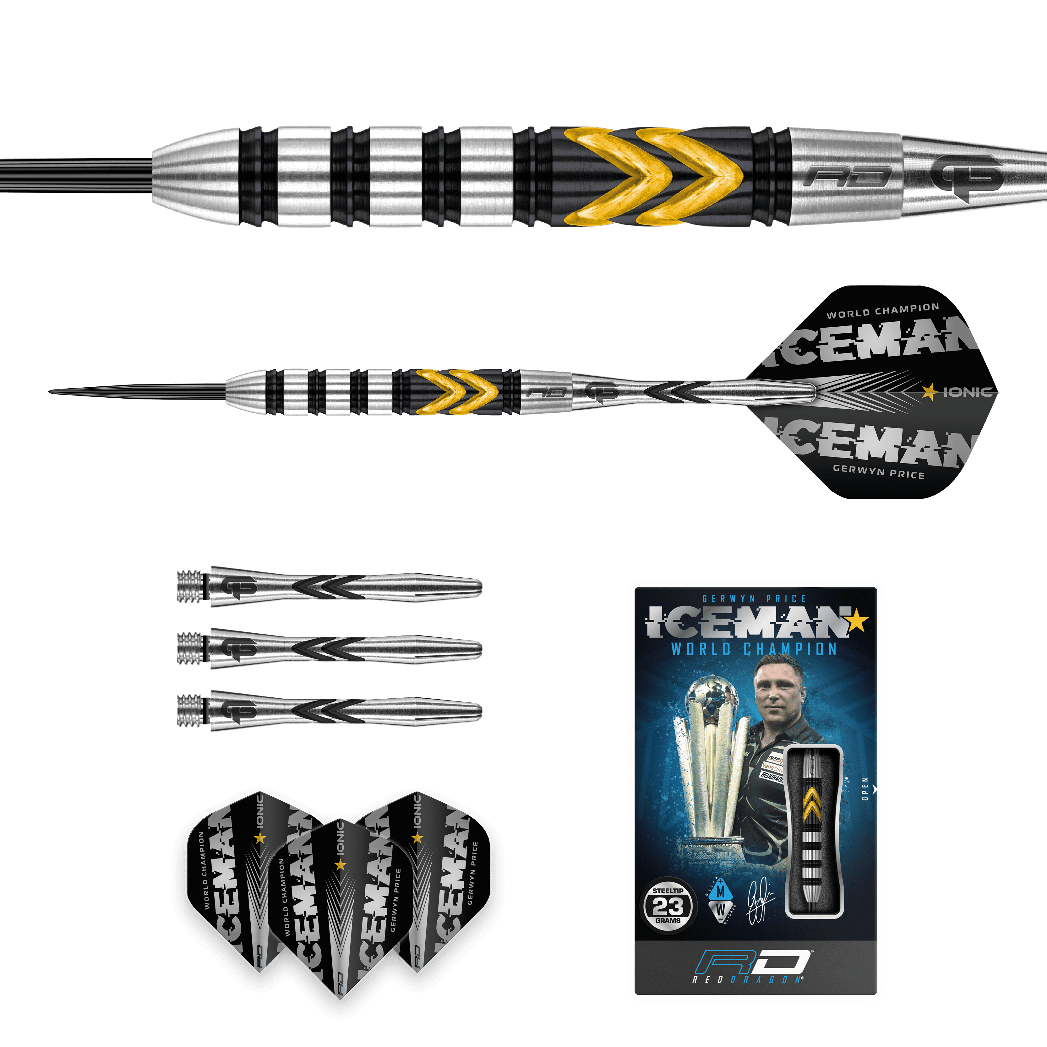 Red Dragon - Gerwyn Price Thunder Se 90% - Steeldarts - Direct Darts - 5