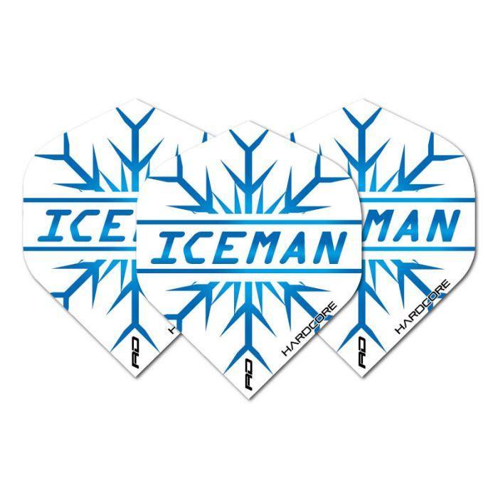 Red Dragon - Hardcore Gerwyn Price Iceman - 100 Micron - Dart Flights - Direct Darts - 1