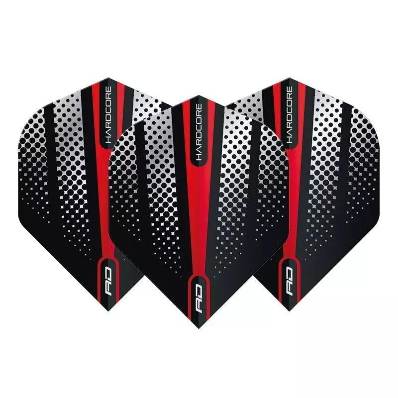 Red Dragon - Hardcore Radical Rot Flash - 100 Micron - Dart Flights - Direct Darts - 1