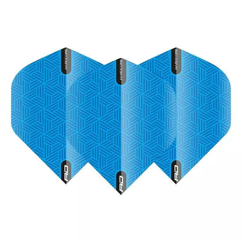 Red Dragon - Hardcore Xt Blau - 100 Micron - Dart Flights - Direct Darts - 1