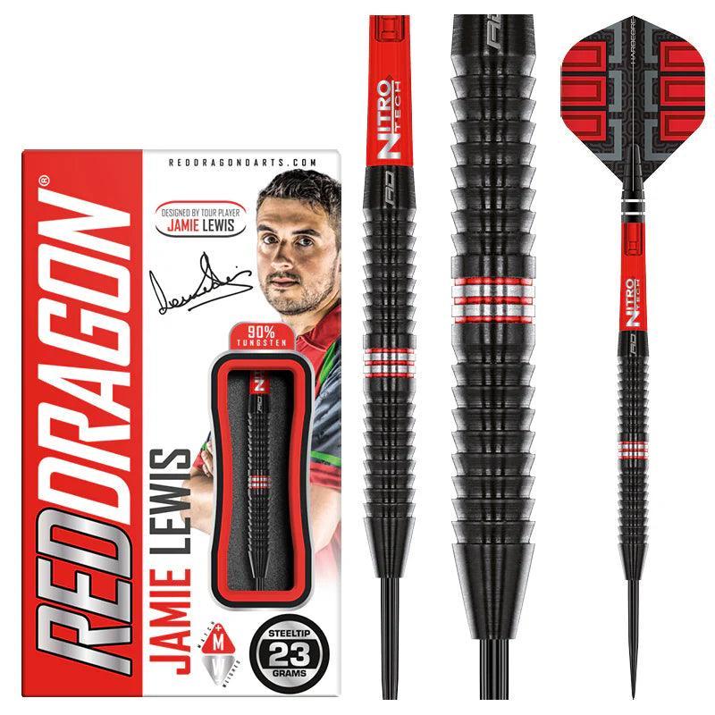 Red Dragon - Jamie Lewis Se - 90% - Steeldarts - Direct Darts - 2