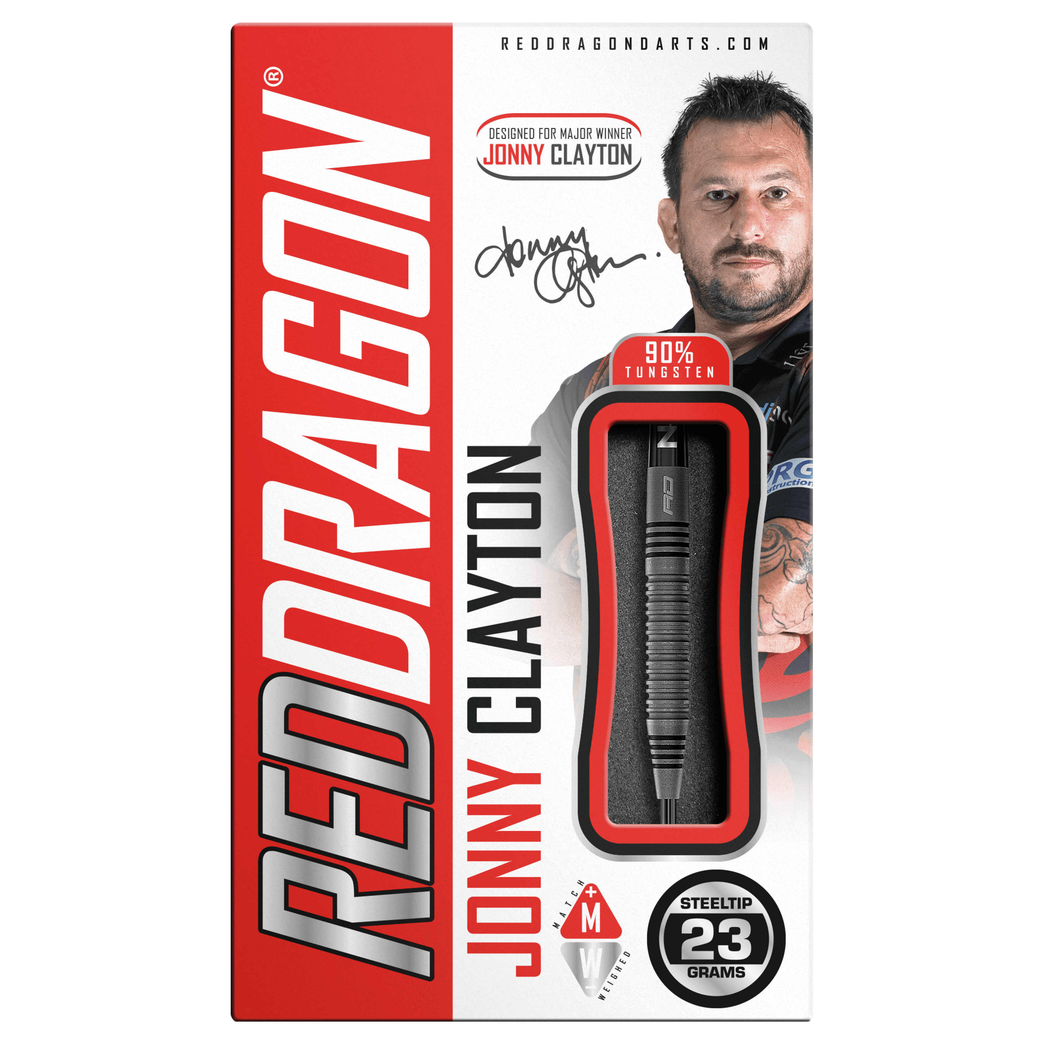 Red Dragon - Jonny Clayton Oxide Edition 90% - Steeldarts - Direct Darts - 4