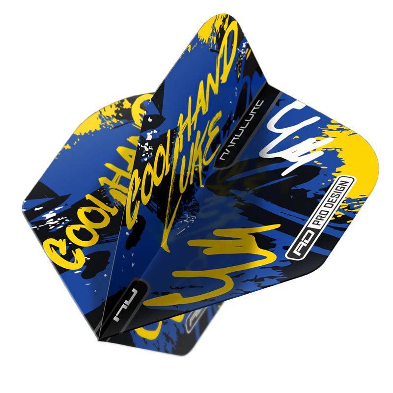 Red Dragon - Luke Humphries Blauhardcore - 100 Micron - Dart Flights - Direct Darts - 1