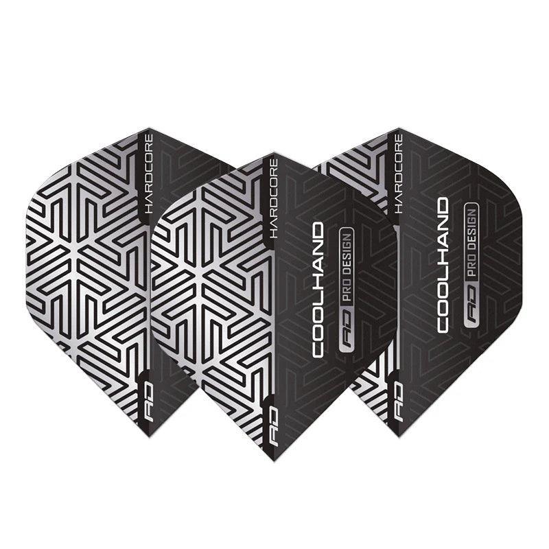 Red Dragon - Luke Humphries Grau - 100 Micron - Dart Flights - Direct Darts - 2