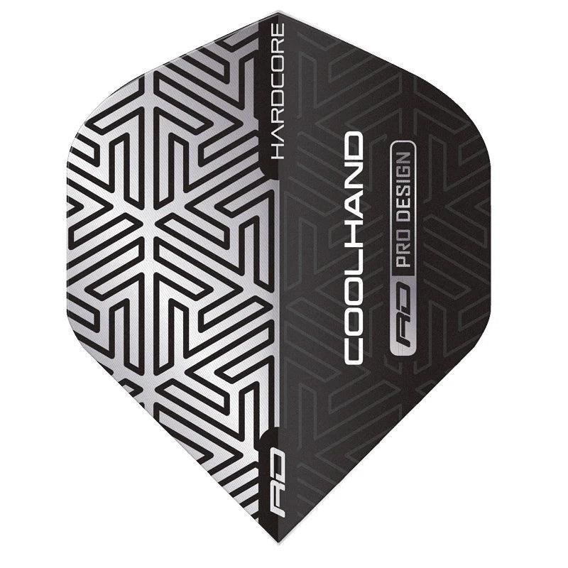 Red Dragon - Luke Humphries Grau - 100 Micron - Dart Flights - Direct Darts - 3
