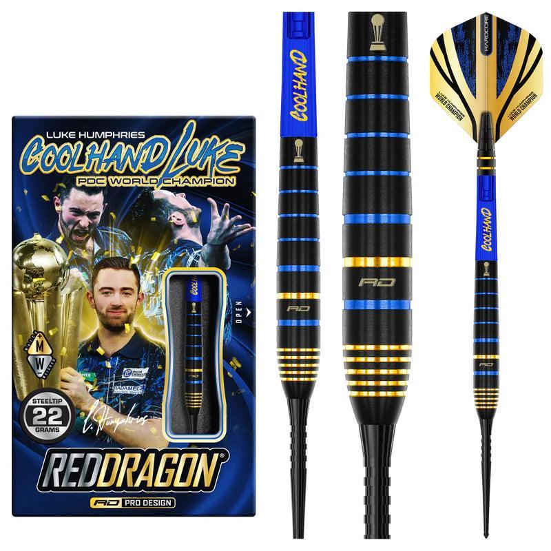 Red Dragon - Luke Humphries Tx4 Avenger - 90% - Steeldarts - Direct Darts - 2