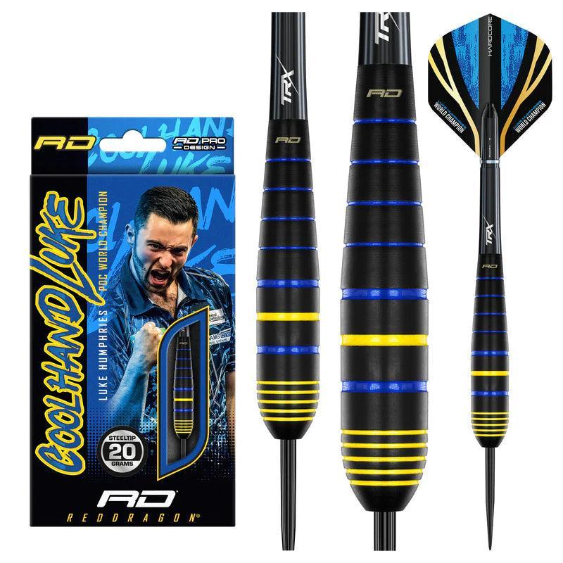 Red Dragon - Luke Humphries Wc Brass Darts - Steeldarts - Direct Darts - 2